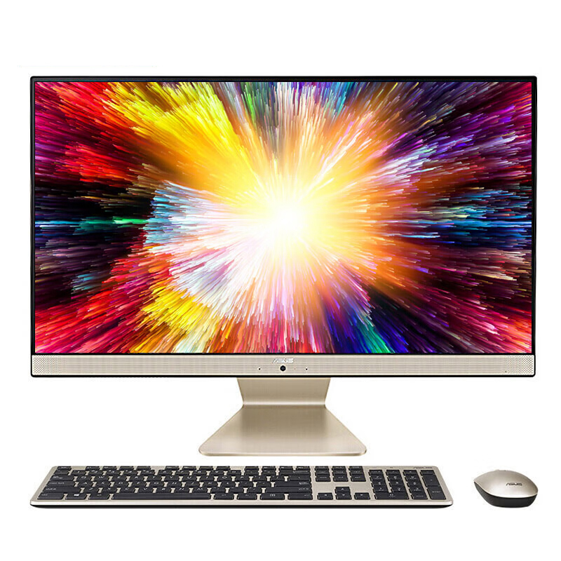 华硕(ASUS) 猎鹰M3 23.8英寸一体机台式电脑(R5 5500U 16G 512G固态 WIFI蓝牙 全高清 )黑