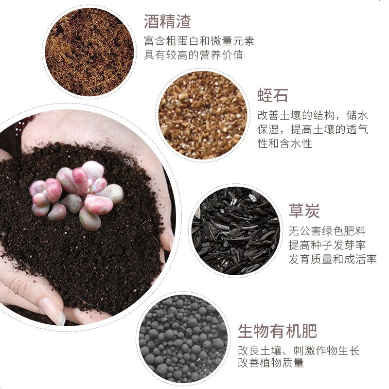 蔬菜泥炭土养花黑土种花营养土多肉花泥家用营养液种菜有机盆栽