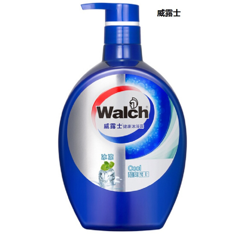 威露士(Walch) 健康冰凉酷爽 沐浴露 600ml+50ml (单位:瓶)