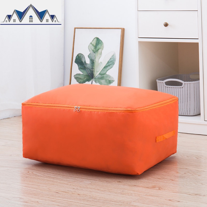 牛津布棉被子收纳袋超大防潮整理袋搬家收纳装衣服行李打包袋 三维工匠收纳箱高清大图