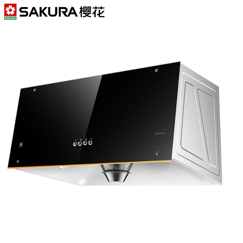 樱花(sakura)中式油烟机cxw-218-3101顶吸式小尺寸大吸力烟机15m06
