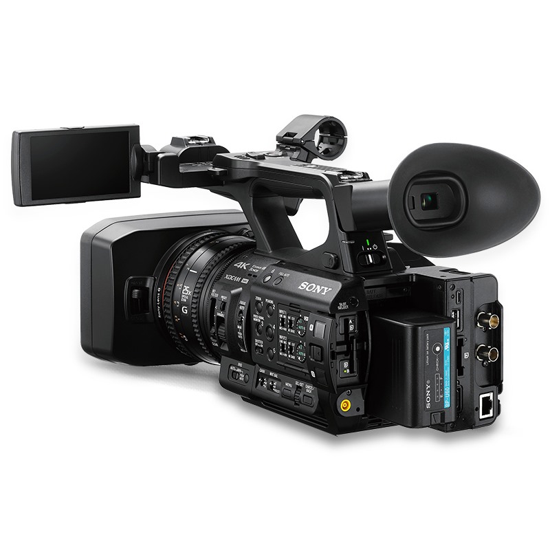 索尼(SONY)PXW-Z190 专业数码摄像机 4K便携式摄录一体机 约829万像素 3.5英寸显示屏高清大图