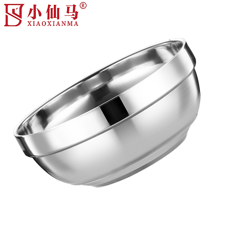 小仙马 304不锈钢铂金碗 14cm 个高清大图