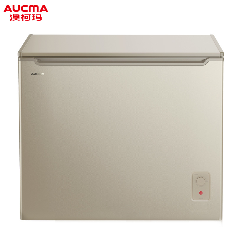 澳柯玛aucmabcbd206hx206升冰柜家用小型冷柜冰吧冷藏冷冻转换顶开门