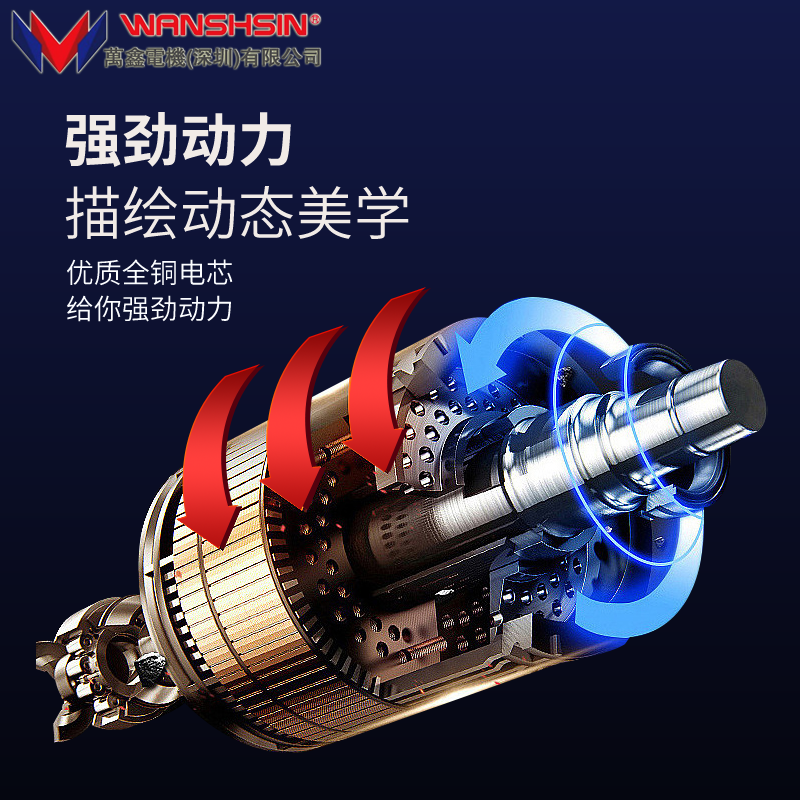 大迈质造 万鑫双轴直结中型齿轮减速机200W(15-30)22轴高清大图