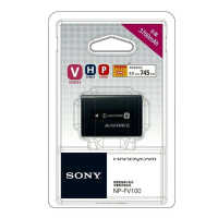 -尼（SONY）原装 NP-FV100 摄像机锂电池 适用于索尼AXP35/AX30/VG30/VG900/PJ820等