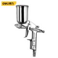 得力(deli) 油漆喷枪汽车喷漆喷胶枪喷漆枪壶小型便携大口径高雾化喷漆枪 200ml上壶 DL-QPQ-K-3 1个