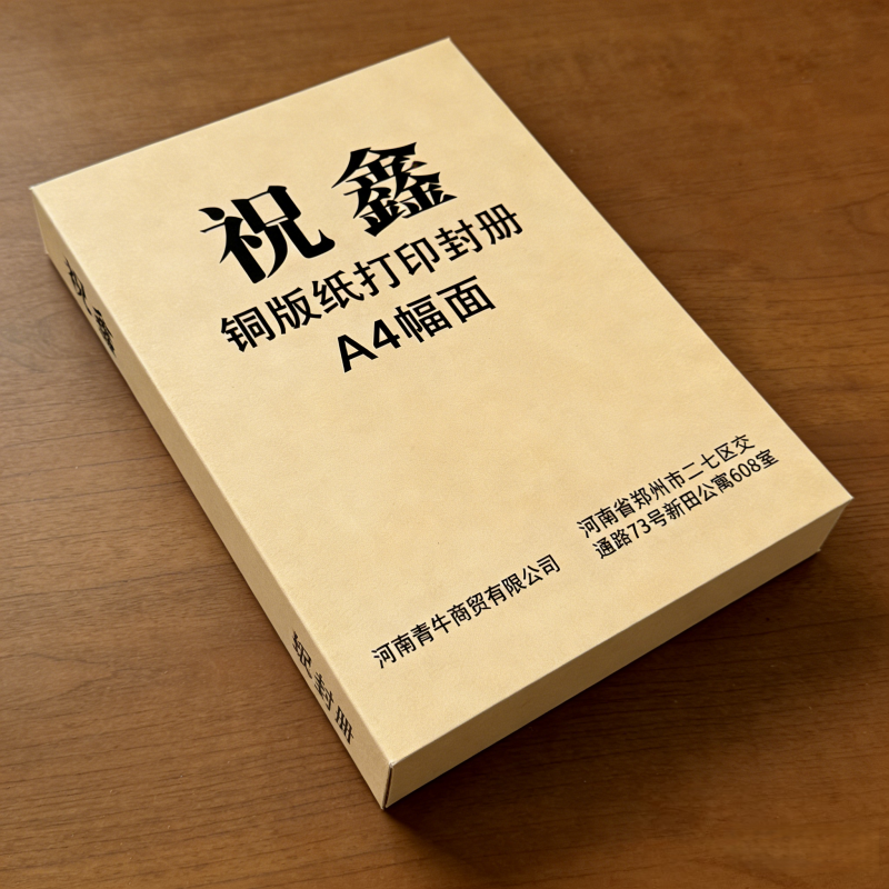 祝鑫 铜版纸打印封册 A4幅面 张高清大图