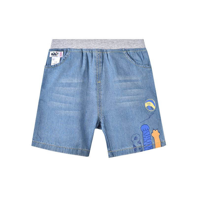 铅笔俱乐部童装2020夏装新款男童牛仔裤子儿童短裤男小童五分裤视频