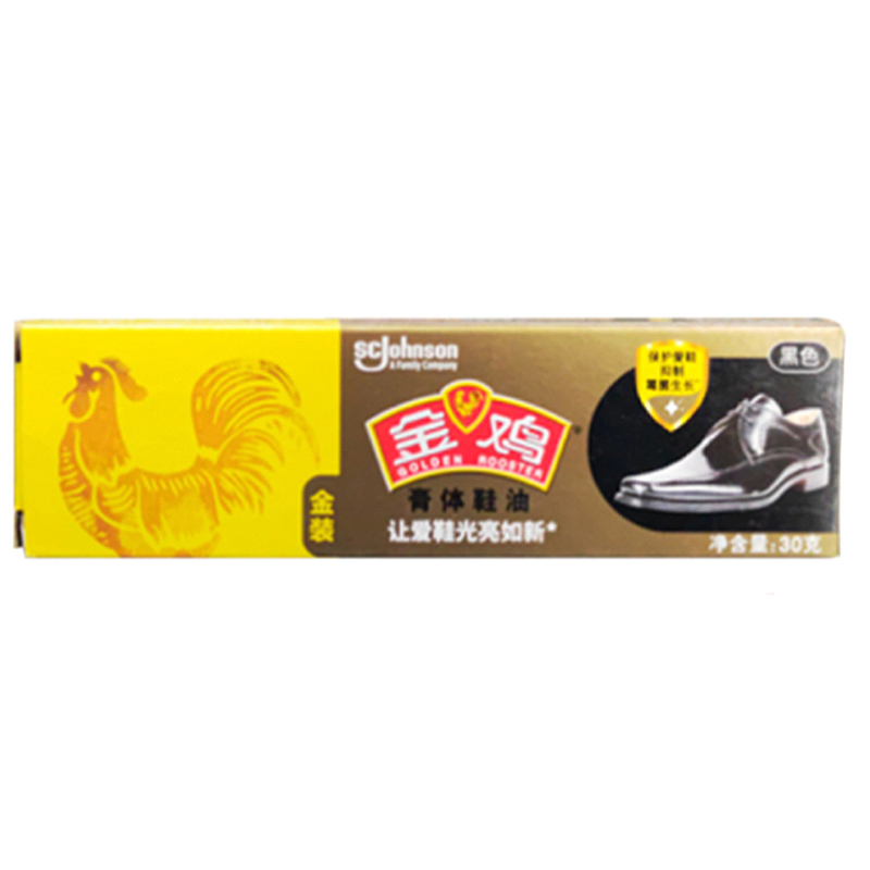 金鸡鞋油30g[黑]高清大图