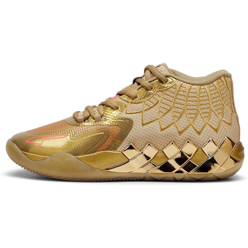 彪马(Puma)PUMA女款MB.01低帮篮球鞋白色潮流运动休闲鞋子星际科高清大图