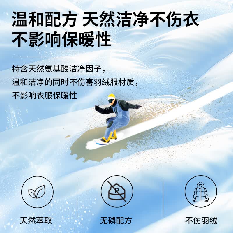 立白小白白羽绒服干洗剂100g 羽绒服清洗剂刷子 洗刷一体免水洗洗衣液 羽绒服泡沫干洗剂100g*2高清大图