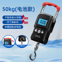 精准迷你手提电子秤50kg便携式高精度家用快递称挂钩称小型手拿秤
