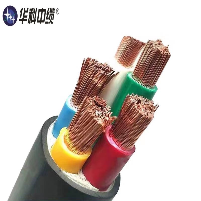华科中缆 软电源线 VVR 5*10 米高清大图