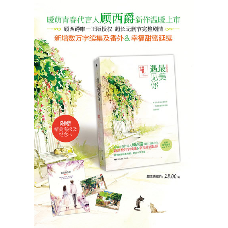 正版新书]最美遇见你(完美纪念版)顾西爵9787550008229高清大图