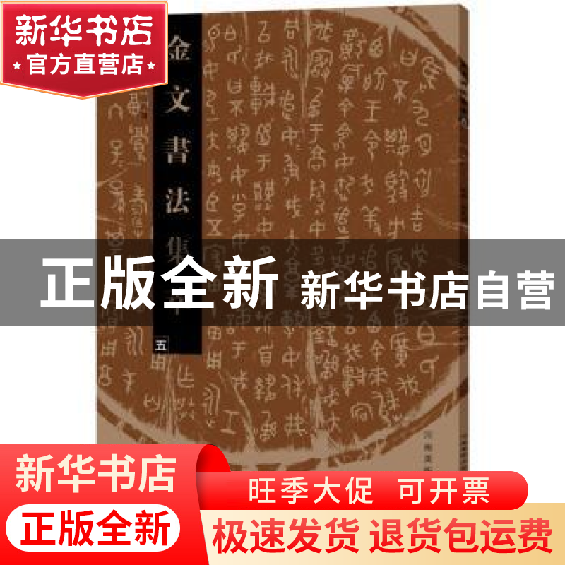正版 金文书法集萃:五 张志鸿主编 河南美术出版社 9787540139896高清大图