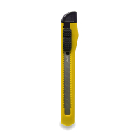 得力（deli）美工刀 2052 9mm 颜色随机 24把/盒JM