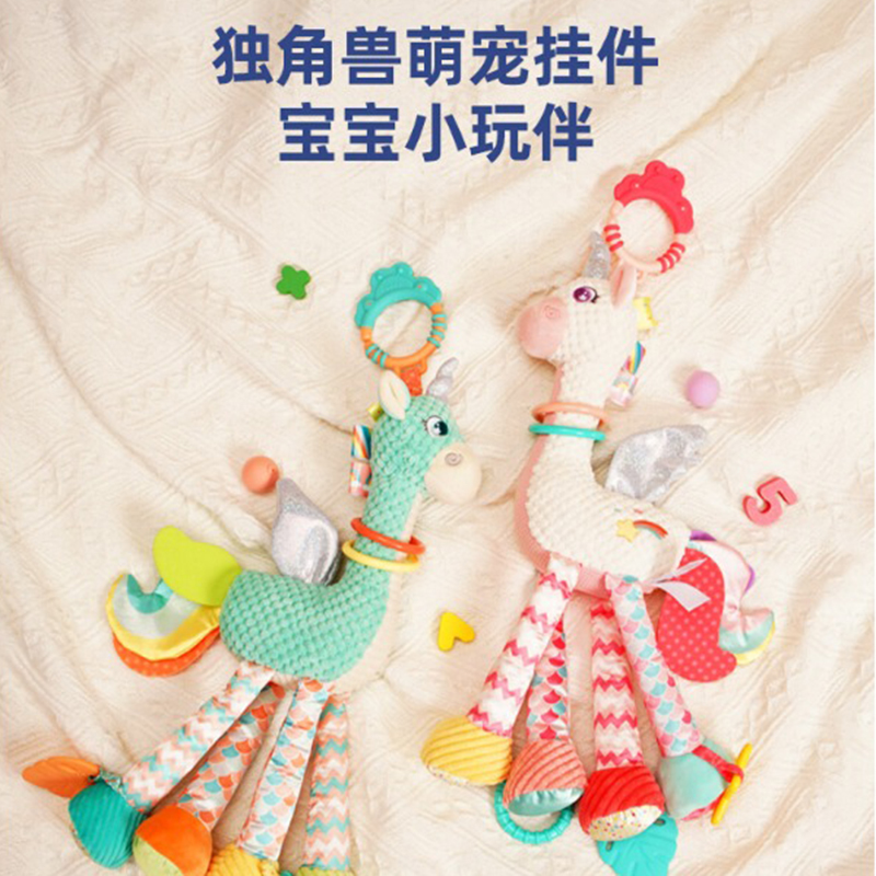 jollybaby婴儿推车玩具挂件床铃摇铃安全座椅1岁宝宝车载安抚1663高清大图