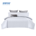 安居先森ANJU250502 1.5米床贡缎喷气全棉60S四件套（计价单位：套）白色