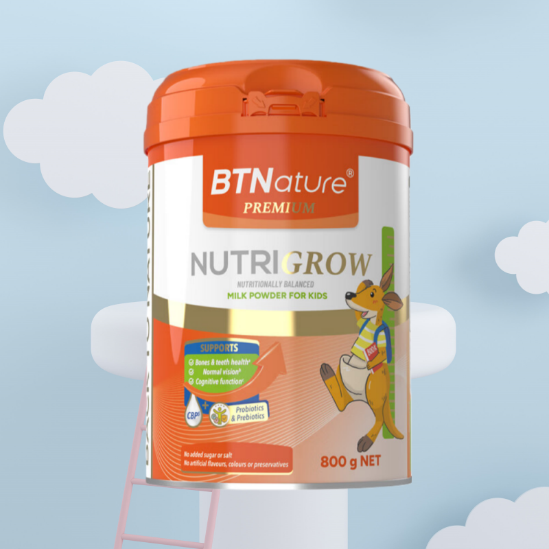 BTNature贝特恩儿童成长奶粉800g/罐澳洲原装进口 学生青少年成长奶粉 适用3岁以上宝宝补钙长高营养丰富高清大图