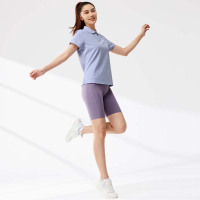 361°翻领T恤女夏季新款速干瑜伽健身运动服女士透气轻薄POLO衫662524105V