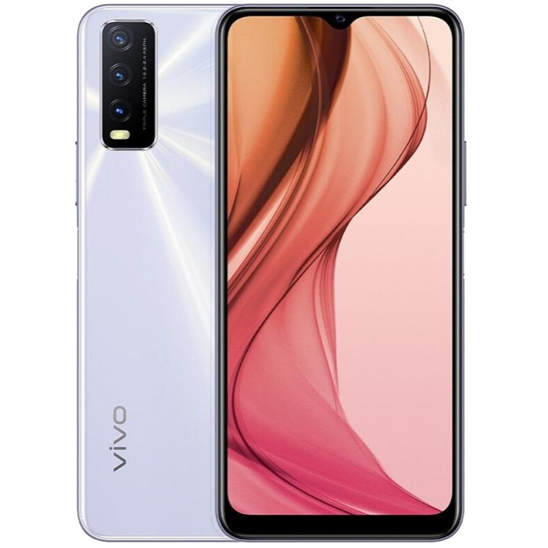 [二手9成新]vivo Y30 晨曦白 8G+128G 全网通安卓手机 6.53英寸屏骁龙460双卡拍照备用4G手机高清大图