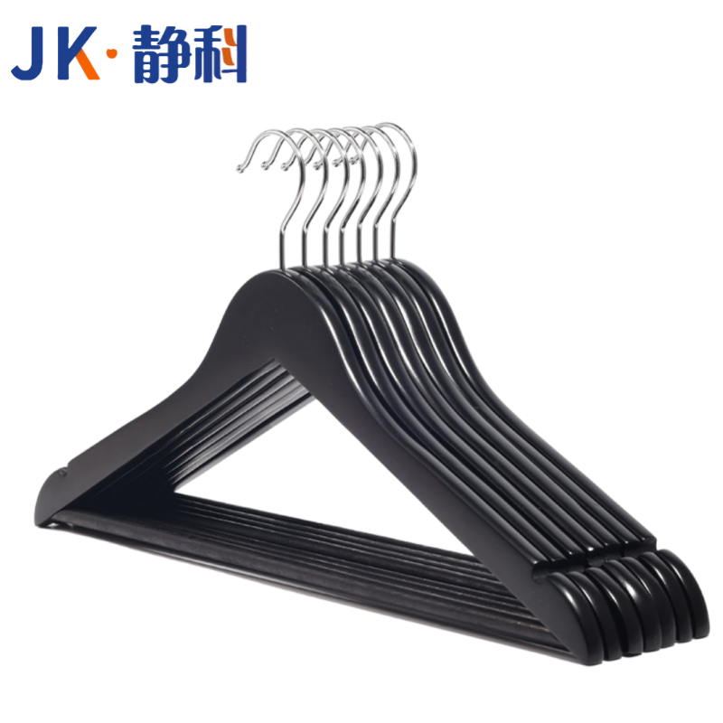 静科衣架黑色43.5*21.5*1.2cm个高清大图
