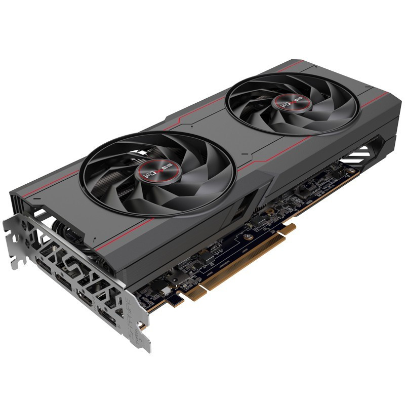 蓝宝石amdrx6750xt12gd6白金oc显卡台式电脑主机吃鸡设计游戏显卡高配