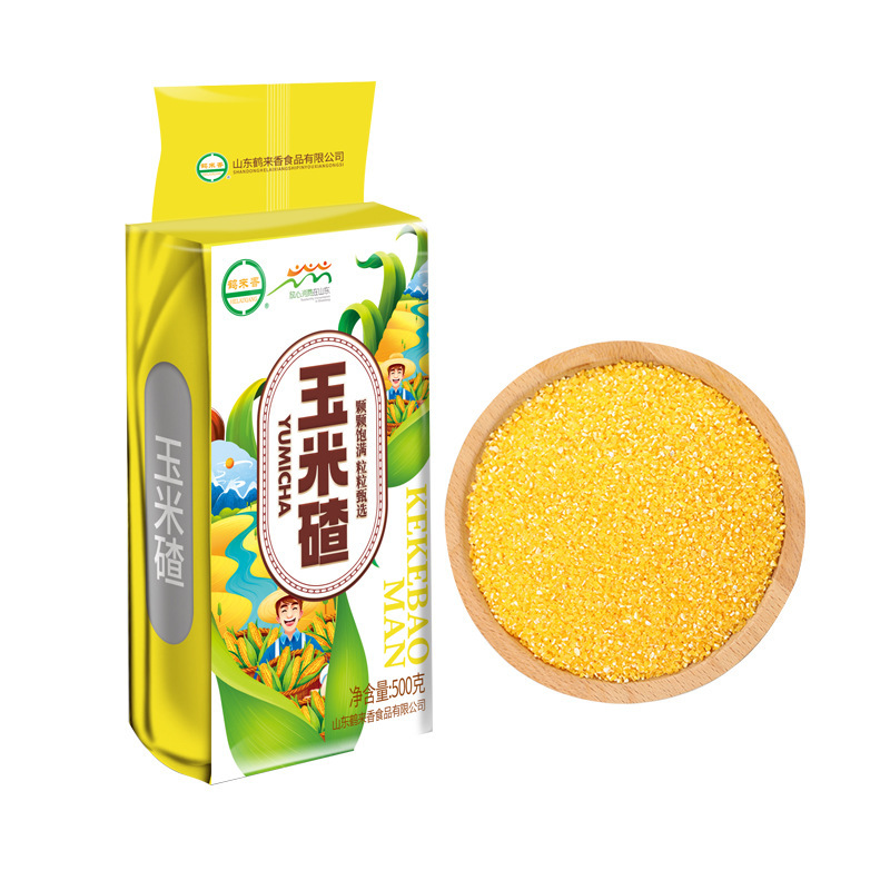 鹤来香 玉米碴500克五谷杂粮渣玉米糁 玉米碴500克*2
