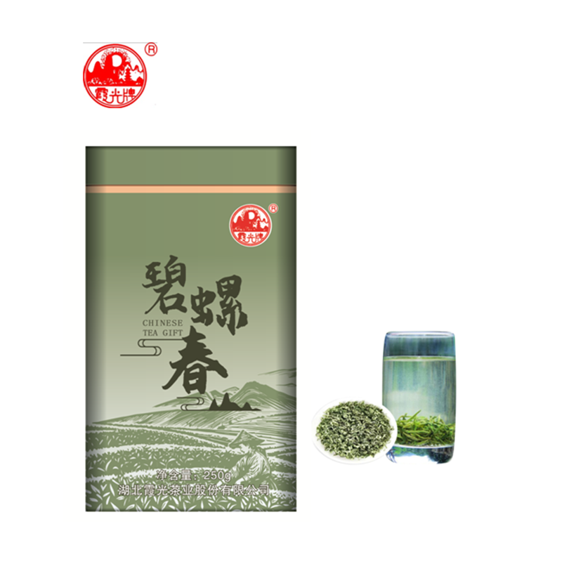 霞光牌 碧螺春250克罐高清大图