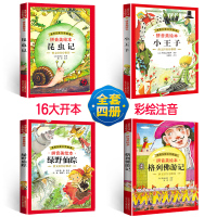 正版昆虫记小王子注音版拼音绿野仙踪格列佛游记大全全集原版绘本幼儿小学生一二三年级必读课外阅读书籍1-2-3-6-12岁儿