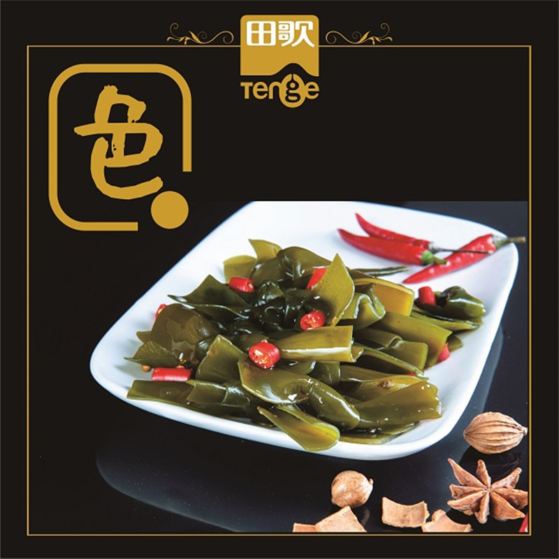 田歌酸辣海带结(158g)独立小包装卤味熟食开袋即食休闲零食