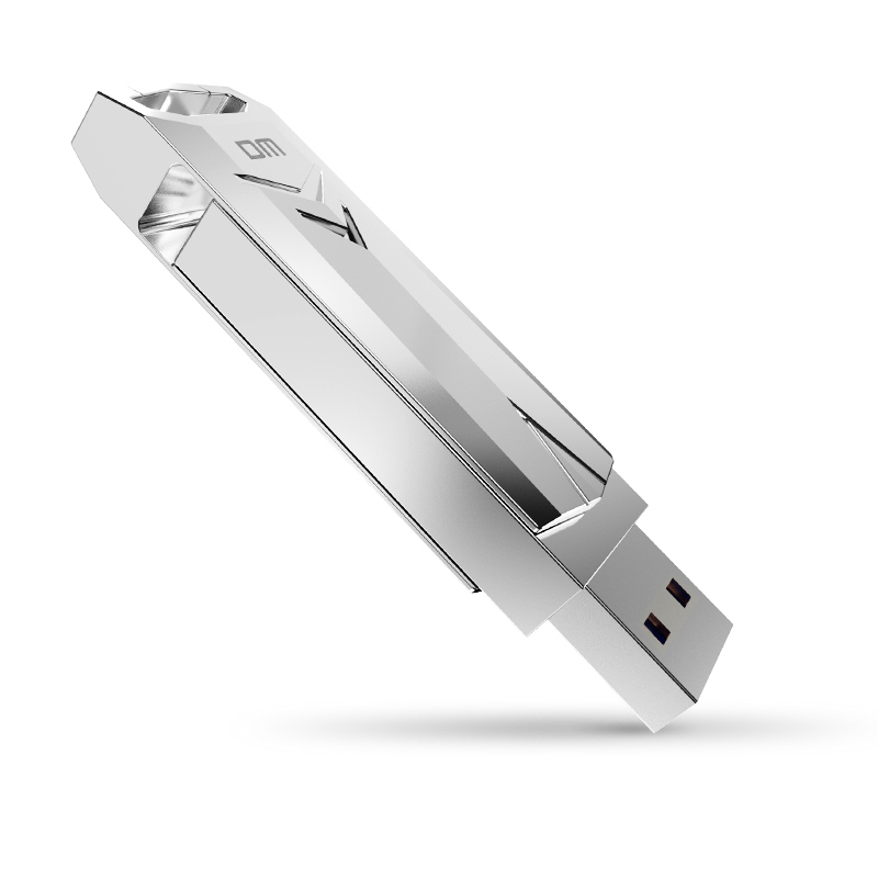 DM 32GB USB3.0 U盘 战士PD096系列 金属可360度旋转便携车载电脑优盘