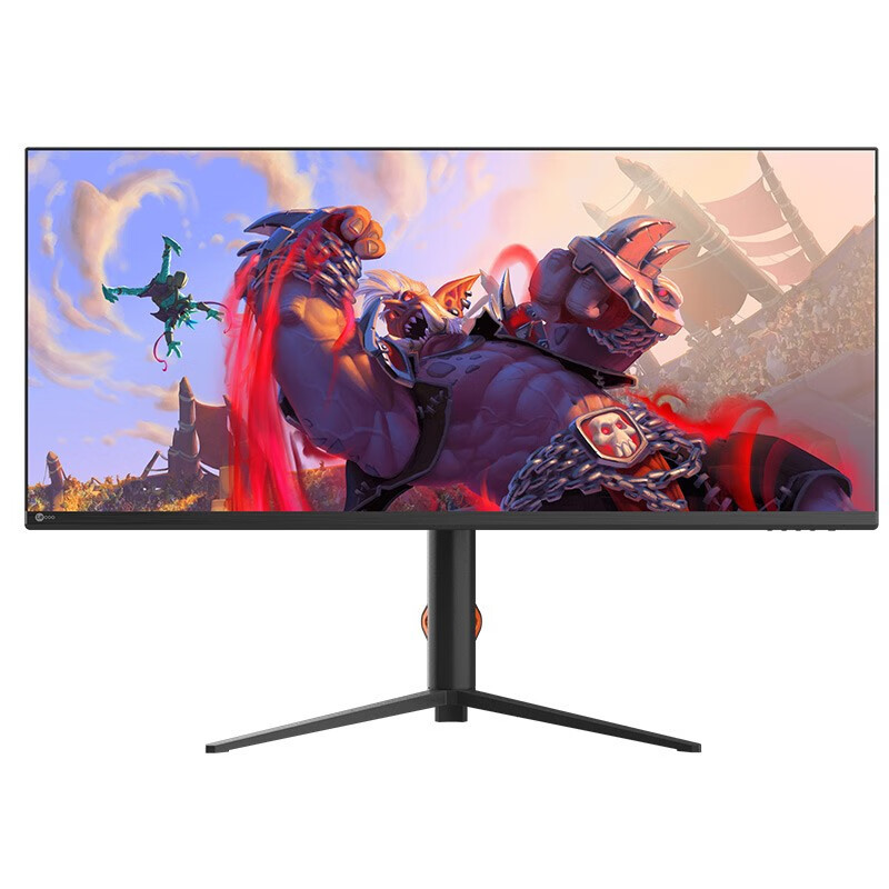 联想(Lenovo)来酷 M3518QL 35英寸 21:9超宽带鱼屏100Hz高刷电脑显示器 爱眼低蓝光 智能分屏 升降旋转 商用商家办公学习