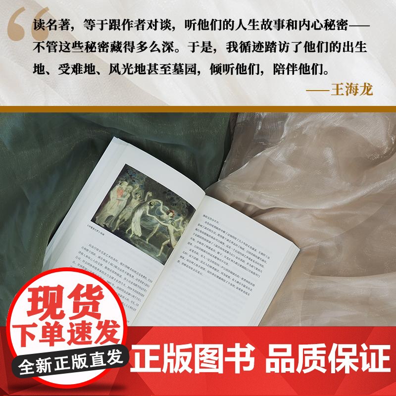 一个人的世界文学 王海龙 一部旅行中的世界文化随笔 近百幅亲历照片 精美四色印刷 广西师范大学出版社高清大图