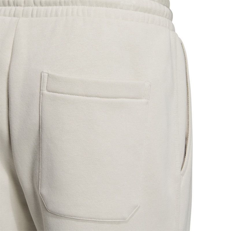 adidas Lounge Pants 标贴Logo缝线细节束脚中腰宽松针织运动裤 男款 清澈棕 IP4976