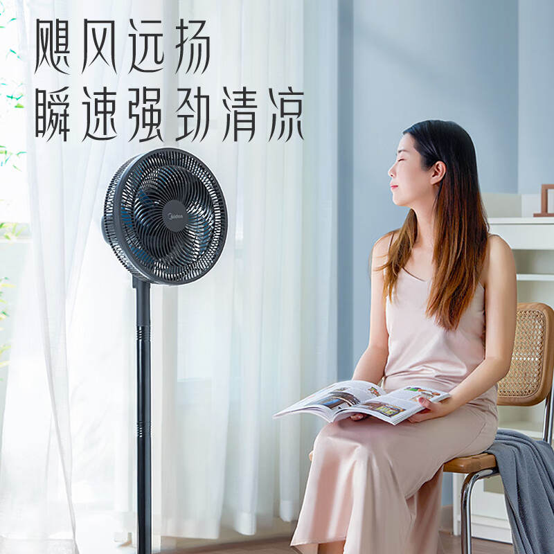 美的(Midea) SAH30ADR 电风扇 342*352*1210mm (单位:台)颜色随机发货高清大图