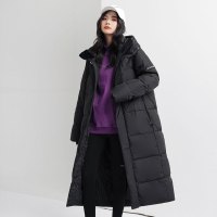 JPDUN吉普盾男女情侣版加厚长款羽绒服韩国首尔吴彦祖林彦俊同款过膝外套