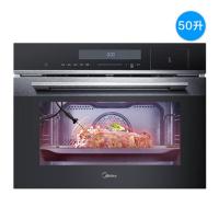 美的(Midea)嵌入式蒸烤箱一体机 TQN50EQL-TS 家用 50L大容量 蒸箱烤箱二合一G50 家电