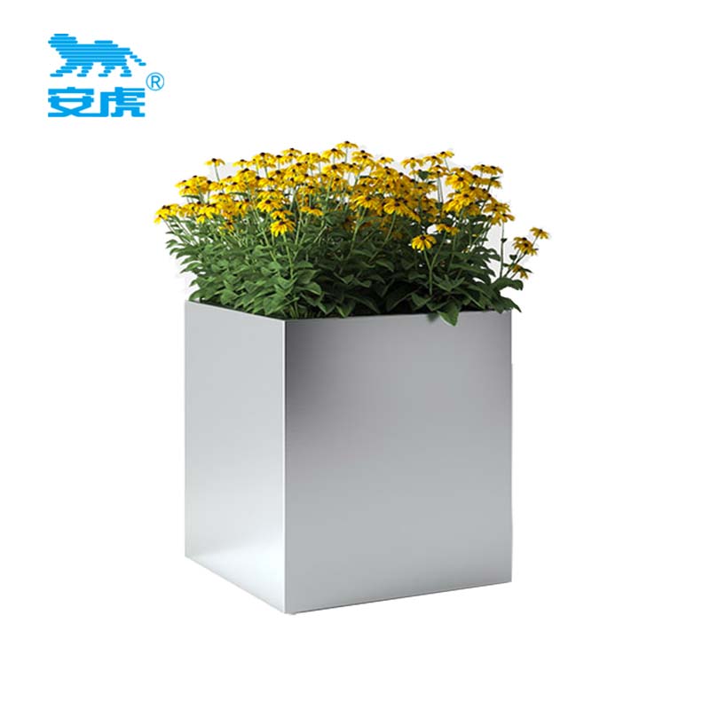 安虎 不锈钢花箱围栏 50*50*80cm 个高清大图