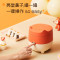 美的(Midea)电饭煲MB-FB12X1-105B家用迷你1.2L小容量电饭锅智能热饭煮粥锅人宿舍旅行小型电煮锅
