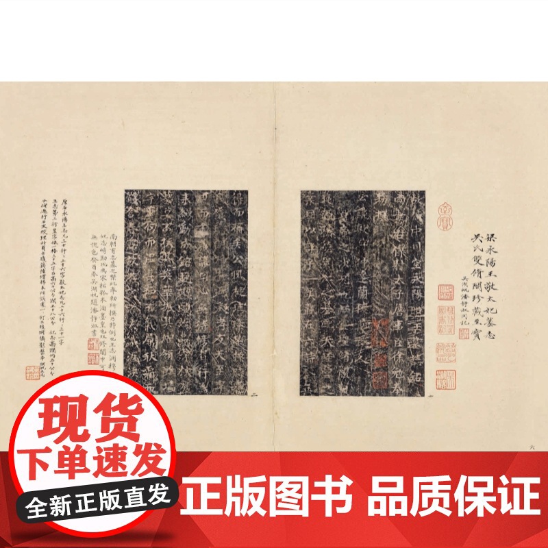 上海博物馆藏碑帖珍本丛刊第四辑 曹全碑/魏四司马墓志/萧敷敬妃墓志合册/李靖碑/重修蜀先主庙碑 上海书画出版社高清大图