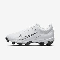 耐克(NIKE)棒球鞋女款轻便舒适防滑钉鞋运动训练钻石级比赛专业鞋 White/Black/Pure_Platinum 42.5