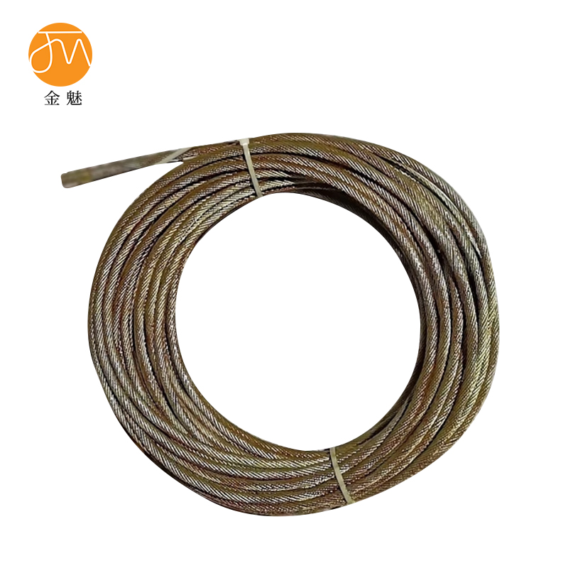 金魅 油性钢丝绳 6*37+FC-14mm 米高清大图