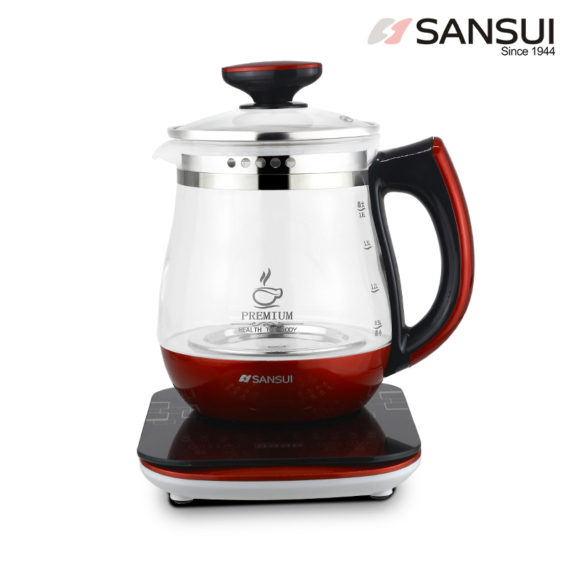 山水(SANSUI) KT-880 智能养生壶单壶体烧水壶煎药壶玻璃壶