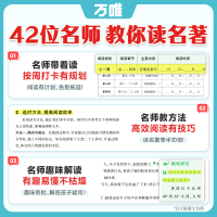 [儒林外史] [正版]配套人教版儒林外史万唯中考名师教你读儒林外史原著完整初三九年级上下册必读书初中课外阅读书籍万唯教育