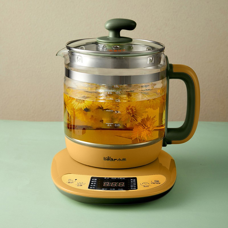 小熊养生壶1.5L迷你电水壶恒温多功能花茶壶YSH-E15H8