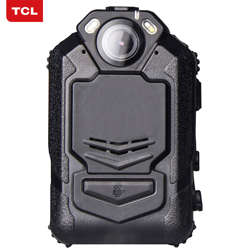 TCL执法记录仪SDV08单警音频记录仪 IP68防尘防水 夜视20M待机336小时 黑色