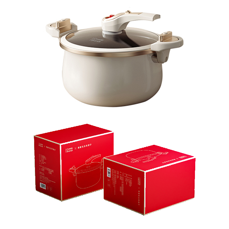 Corelle Brands 康宁无机陶瓷微压汤锅CB-JSG05-SL/KZ高清大图