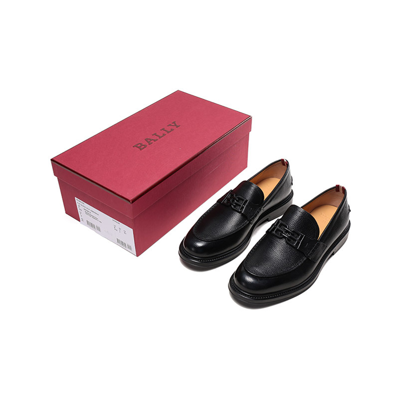 巴利bally男士牛皮bchain乐福鞋皮鞋单鞋nickolas